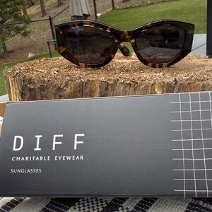 Diff Eyewear Tortoise Sunglasses